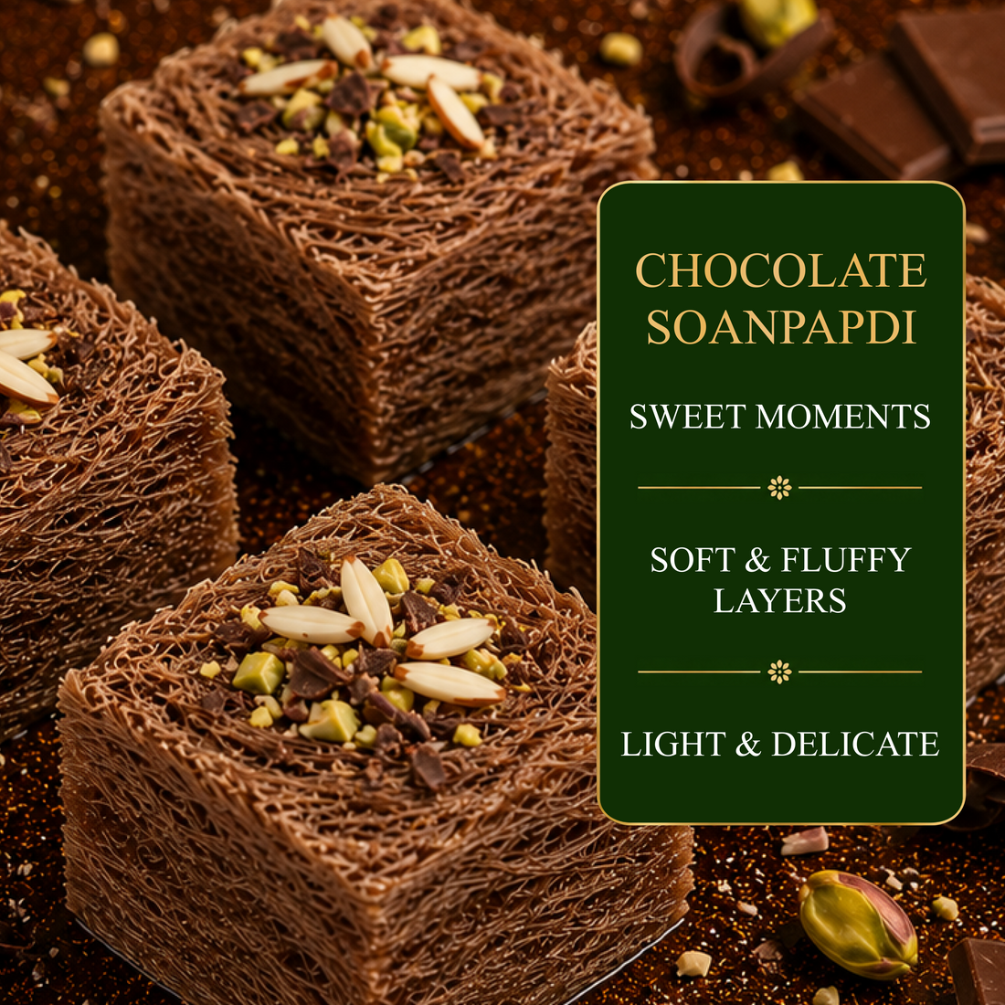 Chocolate Soanpapdi