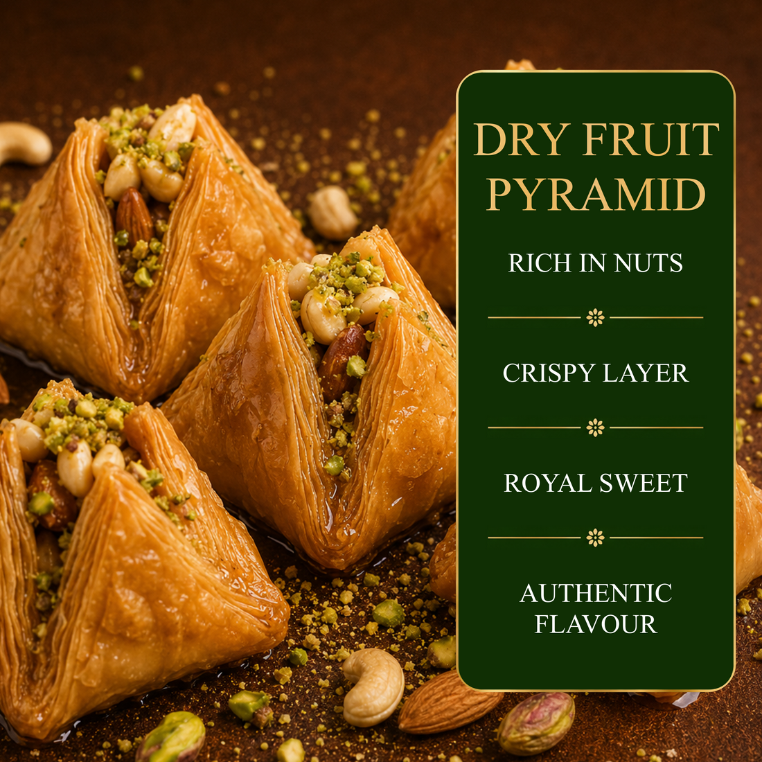 Dry Fruit Pyramid